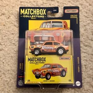 Matchbox Collectors Henry J Gasser Mattel True Grip Tire Metal